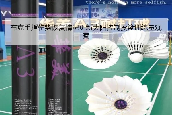 布克手指伤势恢复情况更新太阳控制投篮训练量观察